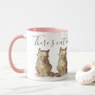  Grootherme Katten Er zit kat haar in mijn koffie Mok