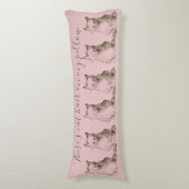 Grootherme Katten Er zit kat haar op mijn Lichaamskussen (Voorkant Verticaal)