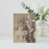 Groothertog en Groothertogin Victoria Melita Hesse Briefkaart (Staand voorkant)