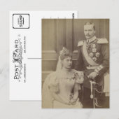 Groothertog en Groothertogin Victoria Melita Hesse Briefkaart (Voorkant / Achterkant)