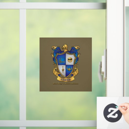 Groothertogdom autodek raamsticker (Huis)