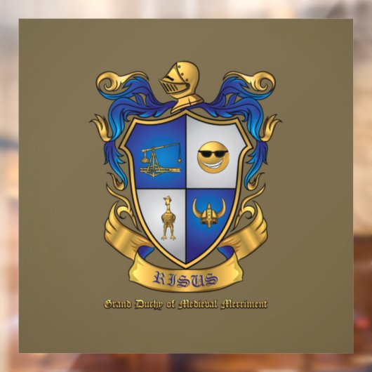 Groothertogdom autodek raamsticker (Vel 2)