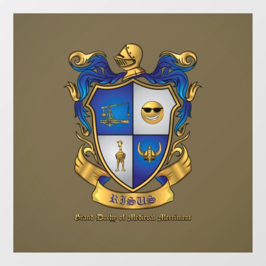 Groothertogdom autodek raamsticker (Vel)