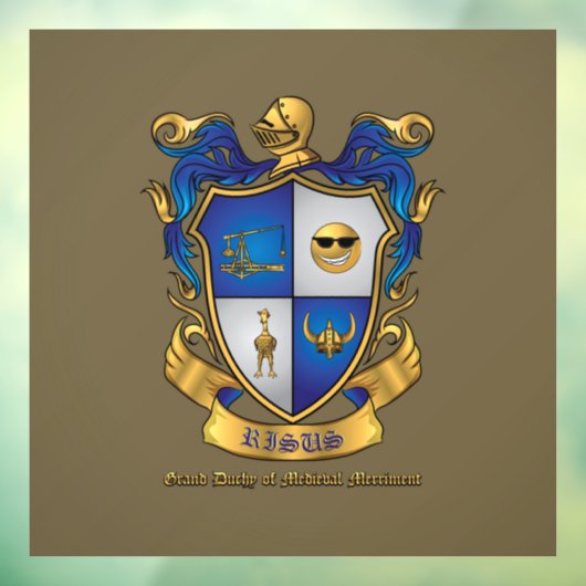 Groothertogdom autodek raamsticker (Vel 3)