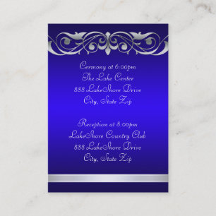 Groothertogdom Blauw gastinfo Visitekaartje