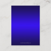 Groothertogdom Blauw gastinfo Visitekaartje (Achterkant)