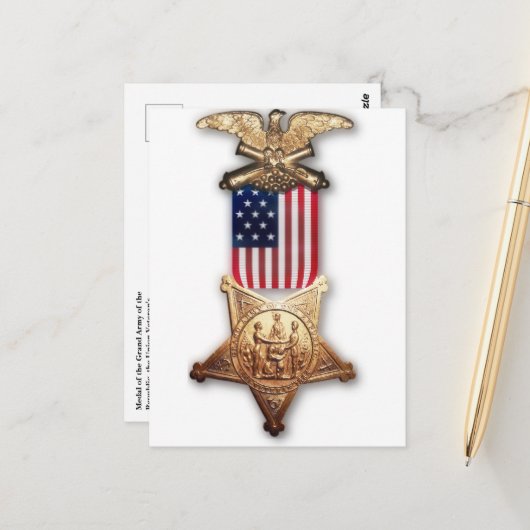 Groothertogdom briefkaart (Voorkant / Achterkant in situ)