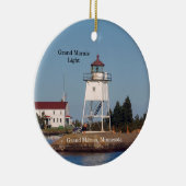 Groothertogdom Lichte cirkel Keramisch Ornament (Rechts)