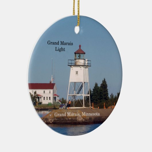 Groothertogdom Lichte cirkel Keramisch Ornament (Rechts)