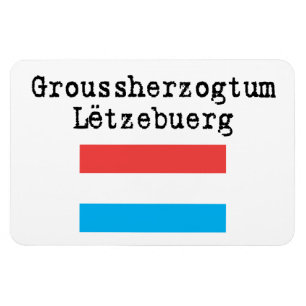 Groothertogdom Luxemburg flexibele magneet