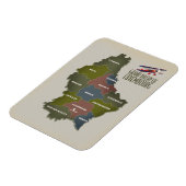 Groothertogdom luxemburg magneet (Linkerzijde)