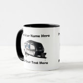 Groothertogdom ontwerp: 22MLE-aanhangwagen Mok (Voorkant links)