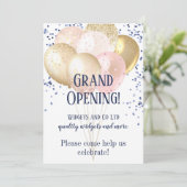 Groothertogdom openen Bedrijfs Lancering Kaart (Staand voorkant)