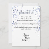 Groothertogdom openen Bedrijfs Lancering Kaart (Achterkant)