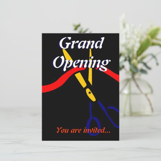 Groothertogdom Openingslancering snijlint Kaart (Staand voorkant)