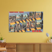 Groothertogdom Rapiden, Minnesota - Grote lettertj Canvas Afdruk (Insitu (Woonkamer))