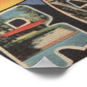 Groothertogdom Rapiden, Minnesota - Grote lettertj Poster (Hoek)