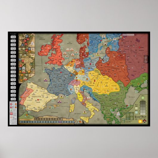 Groothertogdom Siècle — Aanpassen van spelregels ( Poster (Voorkant)