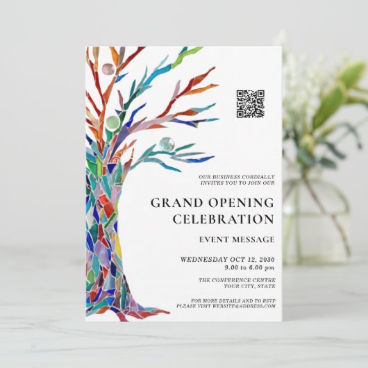 Groothertogelijk open QR-code Kaart (Staand voorkant)