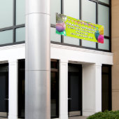 Groothertogelijke openingsballonnen aanpassen Bunt Spandoek (Buitenkant Gebouw)