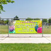 Groothertogelijke openingsballonnen aanpassen Bunt Spandoek (Insitu)