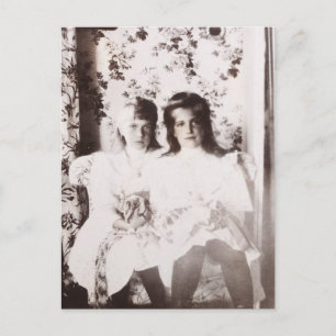 Groothertogin Anastasia en Maria van Rusland, Roma Briefkaart