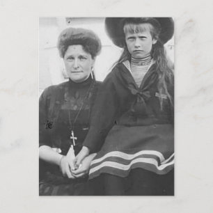 Groothertogin Anastasia en tsarina van Rusland Briefkaart