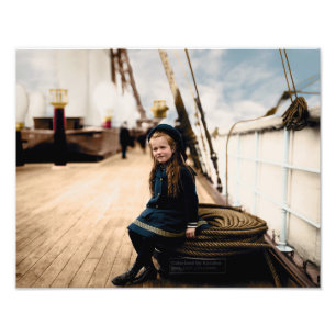 Groothertogin Anastasia Nikolaevna 1907 Foto Afdruk