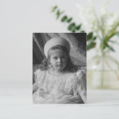 Groothertogin Anastasia Romanov Rusland jurken Briefkaart (Staand voorkant)