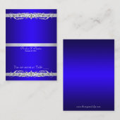 Groothertogin Blauwe Vouwtafel Plaatskaart Plaatskaartje (Voorkant / Achterkant)