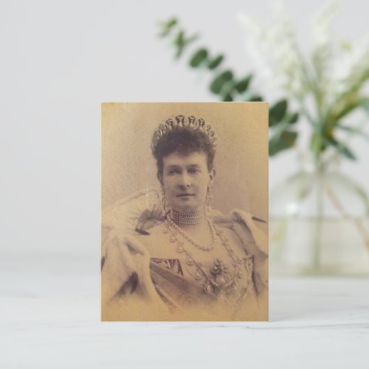 Groothertogin Maria Pavlovna "Miechen" Rusland #28 Briefkaart (Staand voorkant)