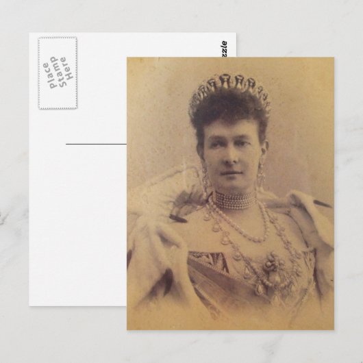 Groothertogin Maria Pavlovna "Miechen" Rusland #28 Briefkaart (Voorkant / Achterkant)