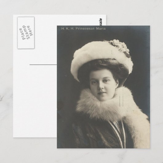 Groothertogin Marie Pavlovna van Rusland #044 Briefkaart (Voorkant / Achterkant)