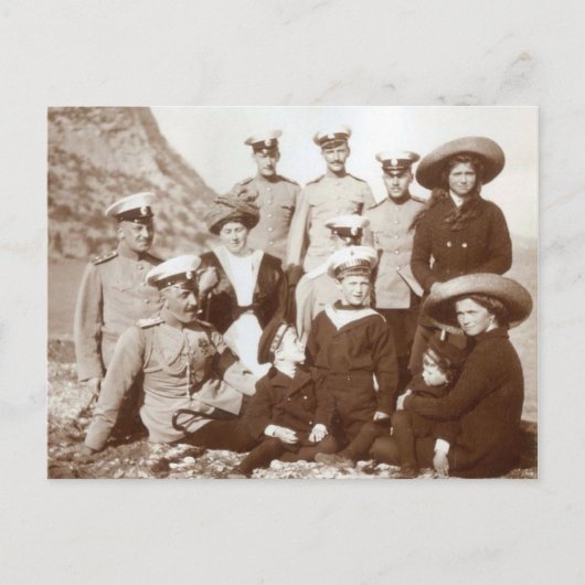 Groothertogin Olga, Maria & Starevitch Alexis Briefkaart (Voorkant)