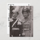 Groothertogin Olga & Tatiana in uniform #1 Briefkaart (Voorkant / Achterkant)