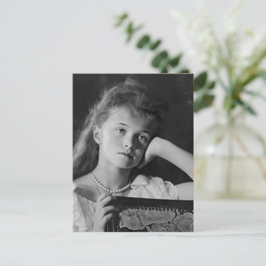 Groothertogin Olga van Rusland dochter tsaar Roman Briefkaart (Staand voorkant)
