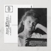 Groothertogin Olga van Rusland dochter tsaar Roman Briefkaart (Voorkant / Achterkant)