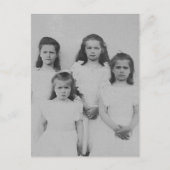 Groothertogin OTMA Romanov - Rusland Briefkaart (Voorkant)