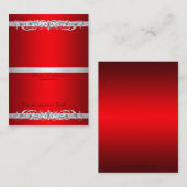 Groothertogin Rode Scroll Vouwtafel Plaatskaart Plaatskaartje (Voorkant / Achterkant)