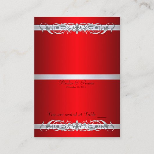 Groothertogin Rode Scroll Vouwtafel Plaatskaart Plaatskaartje (Voorkant)