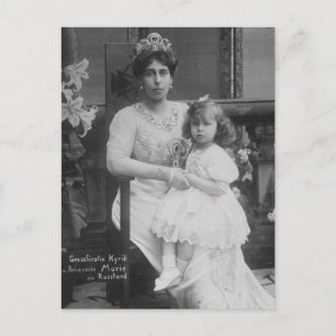 Groothertogin Victoria Melita Rusland & Marie #269 Briefkaart