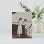Groothertoginnen Olga en Marie van Rusland, Romano Briefkaart (Staand voorkant)