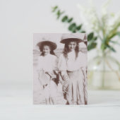 Groothertoginnen van Rusland, Olga en Tatiana Roma Briefkaart (Staand voorkant)