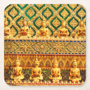 Groothof in Bangkok, Thailand Kartonnen Onderzetters
