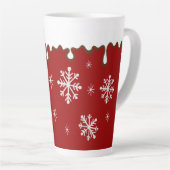 Grootholiday Latte Coffee Mok Cadeau Cadeft (Rechterhoek)