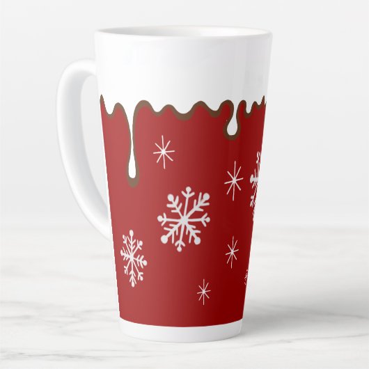 Grootholiday Latte Coffee Mok Cadeau Cadeft (Linkerhoek)