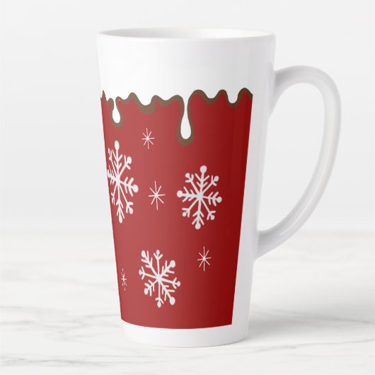 Grootholiday Latte Coffee Mok Cadeau Cadeft (Rechts)