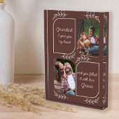 Groothoofd 2 Verticale foto's met persoonlijke tit