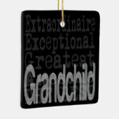 Grootkind Extraordinaire Keramisch Ornament (Rechts)