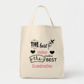 Grootkind op weg naar verrassingscadeau voor nieuw tote bag (Voorkant)